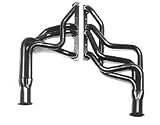 Hedman 68290 Headers - 71-86 SB CHEVY PASSENGER Painted Hedders; Exhaust Header Tube Size 1.625 in.; Collector Size 3 in.; Tubular Exhaust Manifold System; w/o Smog Injection Or Injection Heads; Paint