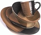 Sango Gold Dust 16-Piece Dinnerware Set, Service For 4