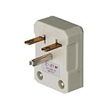 明工 接地L形プラグ丸形コード用 ME7021