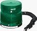 Tomar Electronics 801MB-1274 Mini I DC Strobe Magnetic Mount & 10' Coiled Cord Green ...