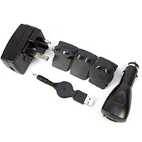 ULTIMATEADDONS Sony PRS-300 Pocket Edition Worldwide Charging Kit