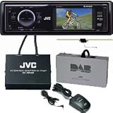 JVC KD AVX11 DAB TUNER DAB AERIAL BLUETOOTH IPOD ADAPTOR WITH FREE ULTIMATE SPEAKERS