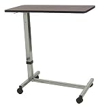 Overbed Hospital Table with Non-Tilt Top