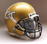 Georgia Tech Yellow Jackets Schutt Mini Helmet