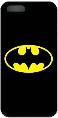 iPhone 5 Case, iPhone 5s Case, Fashion Style Batman Soft Rubber Black Bumper Case Back Cover Protector Skin For Iphone 5 5s