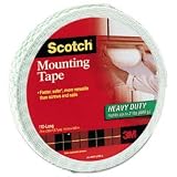 High-Density Foam Mounting Tape, 2-Side Sticky, 3/4x350 MMM110LONG
