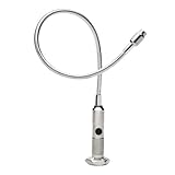 Designers Edge L1196 Handheld Super Bright LED Task Light with 14-inch Flexible Neck, Chrome