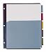 Cardinal Expanding Pocket Poly Divider, 5-Tab, Multi-Color (84012CB)