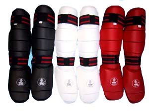 Cobra Shin n Instep Vinyl Black