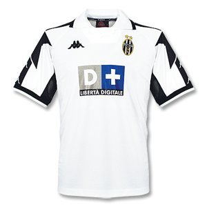 99-00 Juventus Away Jersey - Vinyl Sponsor