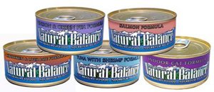 Natural Balance Can Cat Tuna & Shrimp 6 oz Case 24