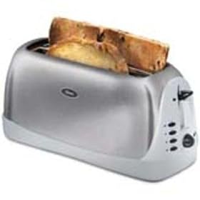 Oster 6330 Inspire Brushed Stainless and Gray Toaster 4-slice