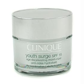 Clinique Youth Surge SPF 15 Age Decelerating Moisturzer for Dry Combination Skin
