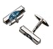 Blue Working Level Builder Const. Cufflinks Cuff Links