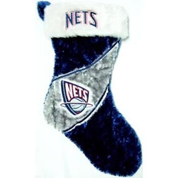 New Jersey Nets NBA Colorblock Himo Plush Stocking (Quantity of 1)