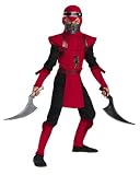 Kid's Red Viper Ninja Deluxe Boy's Costume