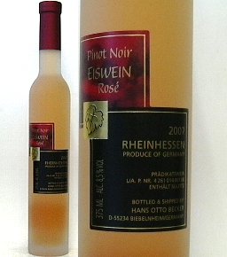 [Otto Becker]オット・ベッカー、ピノ・ノワール 2008 アイスワイン ( ロゼ) 375ml／極甘口