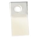 3M ScotchPad Hang Tab 1074 Clear, 1 in x 2 in (100 pads per carton/10 cartons per case)