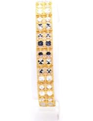 14K Two Tone Gold Bracelet