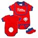 Sporting Goods : Philadelphia Phillies Infant Creeper, Bib and Bootie 3pc Set