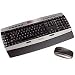 Cherry M86-21950 GBAAAAC CyMotion Master Solar Tastatur schnurlos 105 Tasten MS W98 GB + Maus Silber
