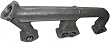 77 BUICK REGAL SEDAN EXHAUST MANIFOLD, 8 Cyl, 305 CID (5.0L), 350 (5.7L) 4BC, VIN (5th digit) "L" (Chev), RH, HOL#327-815R (1977 77) G960709