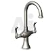 Search Our Specialty Mall : Rubinet Etruscan 8PRBETLBCH Double Lever Handle Bar Cast Spout Faucet with 10 5/16" Spout Height and 6" Reach: Custom Colors with Chrome Accent
