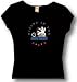 Easy Rider black t-shirt 'Riding In The USA' junior womens tee Image