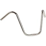 Wald 880 Hi-Rise Cruiser Bike Handlebar (23.25-Inches, Chrome, 10.5-Inch Rise)