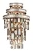 Corbett Dolcetti Mixed Shells 15 3/4 High Wall Sconce