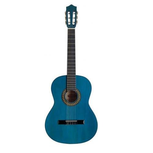 Stagg C542 Full Size Classical Guitar - Transparent Blue