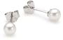 Valero Pearls-Ohrstecker Sterling Silber S��wasser-Zuchtperlen wei� ca. 4,0-4,5 mm