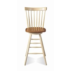 Click here to buy International Concepts S25 - 2903 BUTTERMILK OAK Copenhagen Swivel Barstool - 30 Inch by International Concepts.