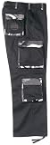 Authentic Military Camouflage BDU Pants - Ultra Force Black with City Camo Rigid Accent Fatigues