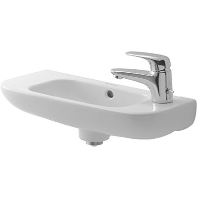 D-Code Bathroom Sink in Side: Left