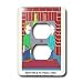 Rich Diesslins Cartoon Days of Christmas TCDC - Henry Ramsager Cartoon about Kids that Might Receive Coal for Christmas - Light Switch Covers - 2 plug outlet cover