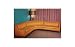 Orange Corner Sectional Sofa Home & Heh Art Poster Print, 9x6