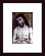 Art Poster Wood Framed Print - Christ of Piety - Artist: Simon Mrmion- Poster Size: 10 X 7