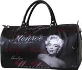 Marilyn Monroe Signature Product Women's Marilyn Monroe Duffle MM64 Duffels,Black