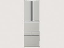 HITACHI COMPACT400 6ドア395L冷凍冷蔵庫 グラスシルバー R-SF40VPAM-SG