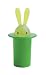 Confronta prezzi A di Alessi - ASG16 GR - Magic Bunny Portastuzzicadenti in resina termoplastica, verde.