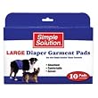 Brampton Simple Solution Diaper Garment Pads for Dogs (Large, 10 Pack)