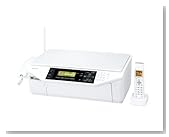 SHARP 見楽るプリント ファクシミリ複合機 ホワイト UX-MF25CL (1台7役, 子機1台)