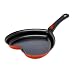 Wanted Heart Shape Pan Steel Red