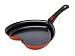 Wanted Heart Shape Pan Steel Red