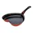 Wanted Heart Shape Pan Steel Red