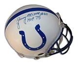 Lenny Moore Signed Baltimore Colts Full Size Authentic Helmet - HOF 75