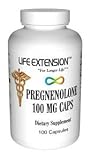 Pregnenolone, 100 mg, 100 capsules