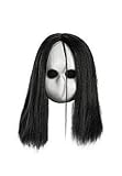 Blank Black Eyes Doll Mask(One Size-As Shown)