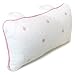 Spa Sister Terry Bath Pillow with Embroidered Dots - Pink